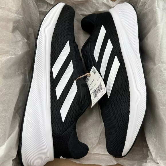 adidas Mens Response Running Shoe Size‎ 11 Black/White Lace up Sneakers IH6007 main image 7